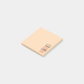 Boekleessliefhebber Post-it® Notes (Schuin)