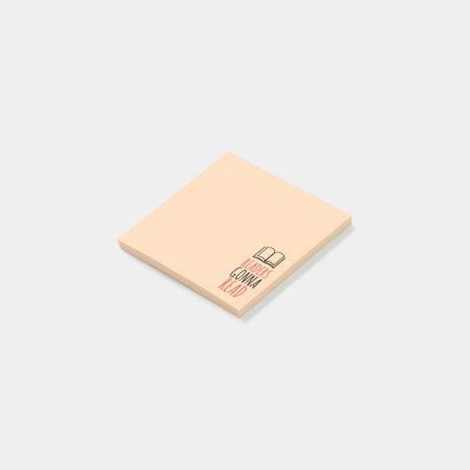 Boekleessliefhebber Post-it® Notes (Schuin)