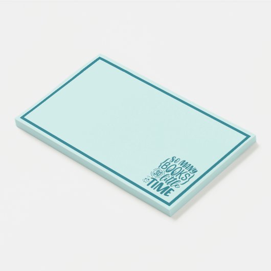 Boekleessliefhebber Post-it® Notes (Schuin)