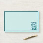 Boekleessliefhebber Post-it® Notes (Op bureau)