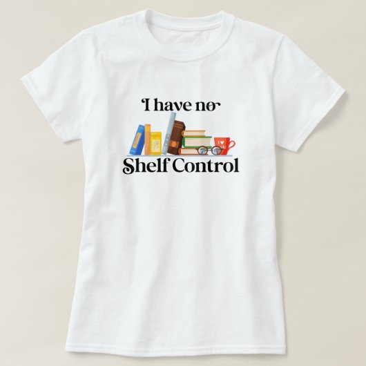 Boeklezen Pun T-Shirt (Design voorkant)