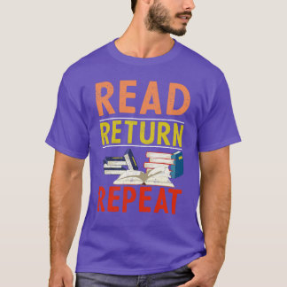Boeklezer Bladwijzer Literatuur Funny Libr T-shirt