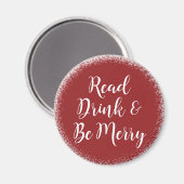 Boeklezer Elegant Festive Magneet (Voorkant / Achterkant)