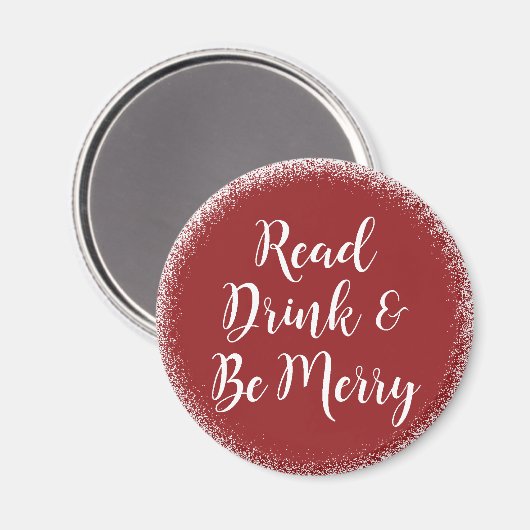 Boeklezer Elegant Festive Magneet (Voorkant / Achterkant)