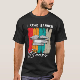 Boeklezer Ik lees dat ik bij de verboden boeken be T-shirt