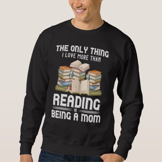 Boeklezer Koekworm Librarian Novelist Mama Trui (Voorkant)