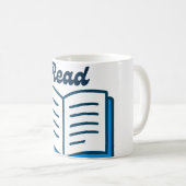 Boeklezer Koffiemok (Voorkant rechts)