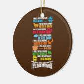 Boeklezer lezen Boeken lezen Koeklezer  Keramisch Ornament (Links)