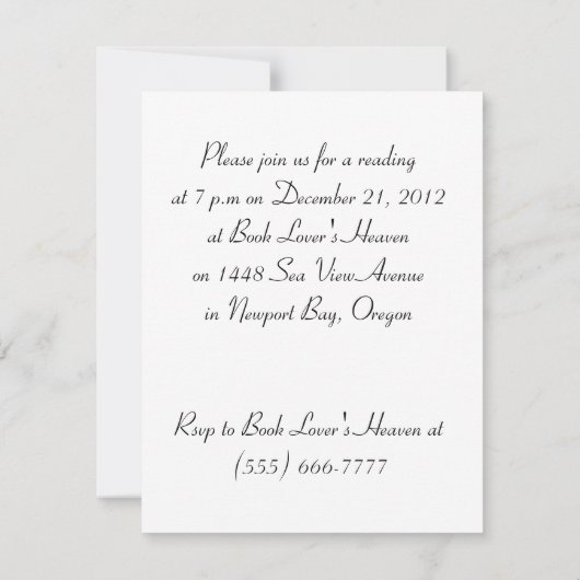 Boeklezers kaart (Achterkant)