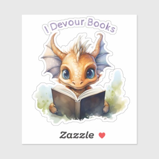 *~* Boeklezing Baby Dragon AP88 I DEVOUR Sticker (Vel)