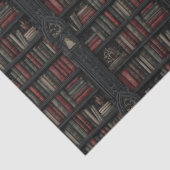 Boekliefhebber Dark Academia Tissue Paper Tissuepapier (Detail)