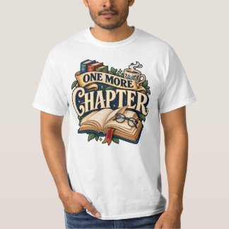 Boekliefhebber, één hoofdstuk meer t-shirt