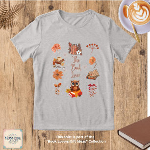 Boekliefhebber esthetisch tri-blend shirt