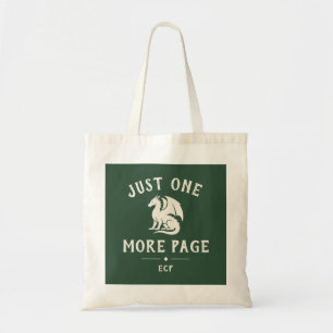 Boekliefhebber Grappige Spreuk Monogram Tote Bag
