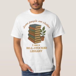 Boekliefhebber Humoristisch T-shirt