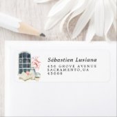 Boekliefhebber Retouradreslabel Etiket (Insitu)