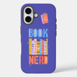 Boekliefhebber telefoonhoesje – Kleurrijk boekenon iPhone 16 Hoesje