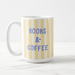 Boekliefhebber Trendy Pastelkleur Lettertype Lezen Koffiemok