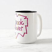 Boekliefhebber woorden handlettering Mok (Voorkant rechts)
