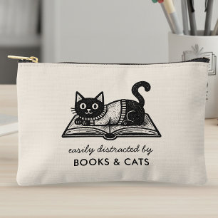 Boekliefhebber Zwarte Kat Grappige Quote Etui