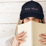 Boekliefhebbers 'Boek Persoon' geborduurd Twill Pe Geborduurde Pet<br><div class="desc">Bellen alle boek nerds - deze is voor jou! · Comfortabel chino twill pet met voorgekromde snavel · Verstelbare doek riem en antiek messing diasluiting · Ongestructureerd, low-profile ontwerp voor een perfecte pasvorm · Toon trots uw liefde voor lezen in stijl Of u nu opgerold bent met uw nieuwste literaire...</div>