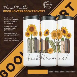Boekliefhebbers Boekentrovert Thermische Tumbler Thermosbeker