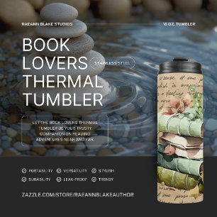 Boekliefhebbers Bookish Thermal Tumbler Thermosbeker
