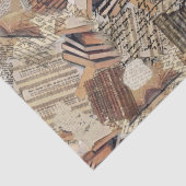 Boekliefhebbers en schrijvers middelgrote cadeauta tissuepapier (Detail)