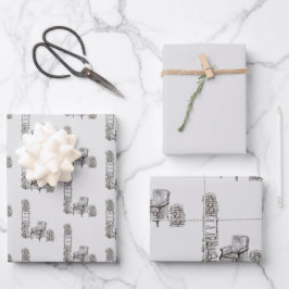 Boekliefhebbers Hoek Wrapping Paper Sheet
