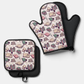 Boekliefhebbers Ovenwant & Pannenlap Set (Voorkant / Achterkant)