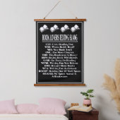 Boekliefhebbers Slang Slang Light Tekst Hangend Wandkleed (Slaapkamer)