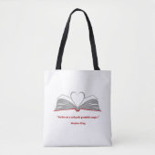 boekliefhebbers tote bag (Voorkant)