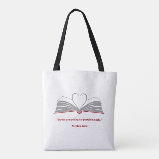 boekliefhebbers tote bag (Achterkant)