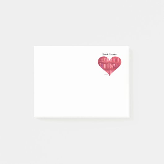Boeklomenhart Post-it® Notes (Voorkant)