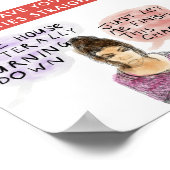 Boeklovers hebben hun prioriteiten recht! poster (Hoek)