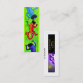 Boekmerk - zonnepanelen mini visitekaartje (Voorkant / Achterkant)