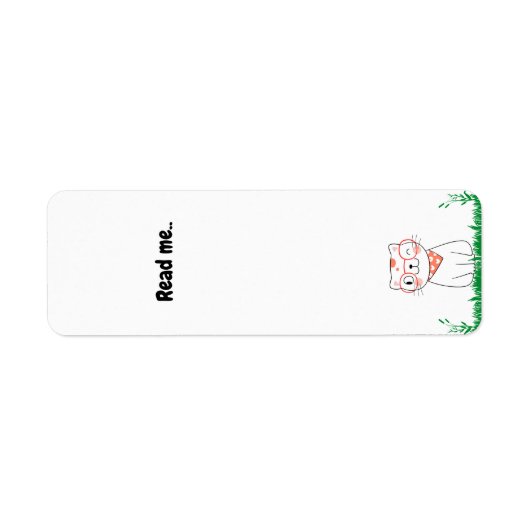 Boekmerken Etiket (Voorkant)