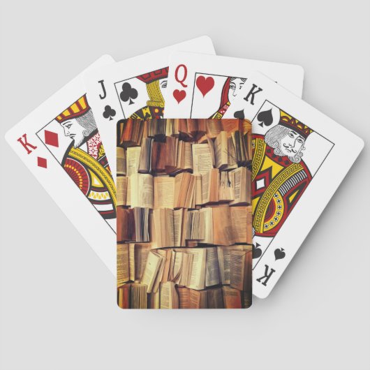 Boekminikaarten! Pokerkaarten (Achterkant)