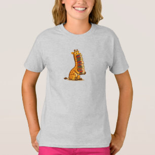Boekminnende Giraf T-shirt