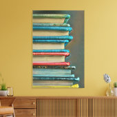 Boekomencadeau Canvas Afdruk (Insitu (Woonkamer))