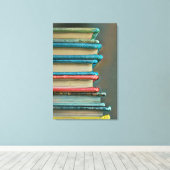 Boekomencadeau Canvas Afdruk (Insitu (Houten vloer))