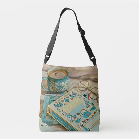 Boekomencadeau Crossbody Tas (Achterkant)