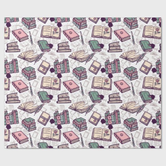 Boekomppapier Cadeaupapier (Vlak)