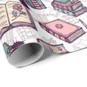 Boekomppapier Cadeaupapier (Rol Hoek)