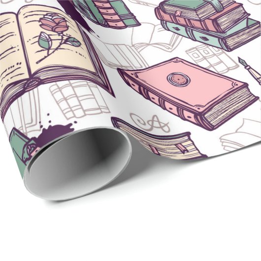 Boekomppapier Cadeaupapier (Rol Hoek)