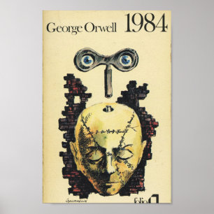 boekomslag 1984 poster