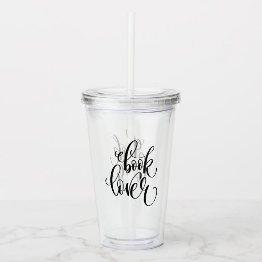 Boekomslag Acryl Drinkbeker (Voorkant)