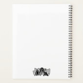 Boekomslag, boekworm Inspirerend Citaatplanner Planner (Achterkant)