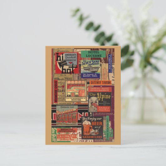 Boekomslag Boston Briefkaart (Staand voorkant)