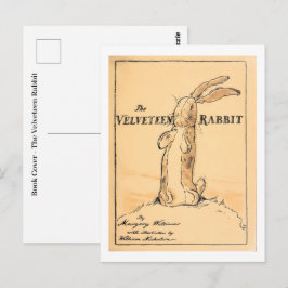 Boekomslag - De Fluwelen Konijn Briefkaart